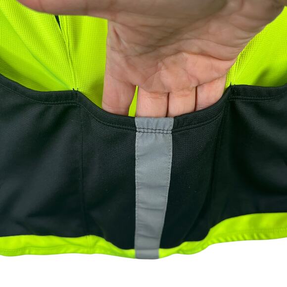 Aero Tech Designs Cyclewear Jersey Men M Cycling Shirt Short Sleeve Reflective - Picture 8 of 13